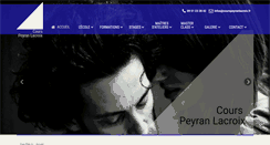 Desktop Screenshot of courspeyranlacroix.fr