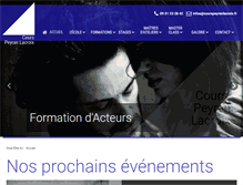 Tablet Screenshot of courspeyranlacroix.fr